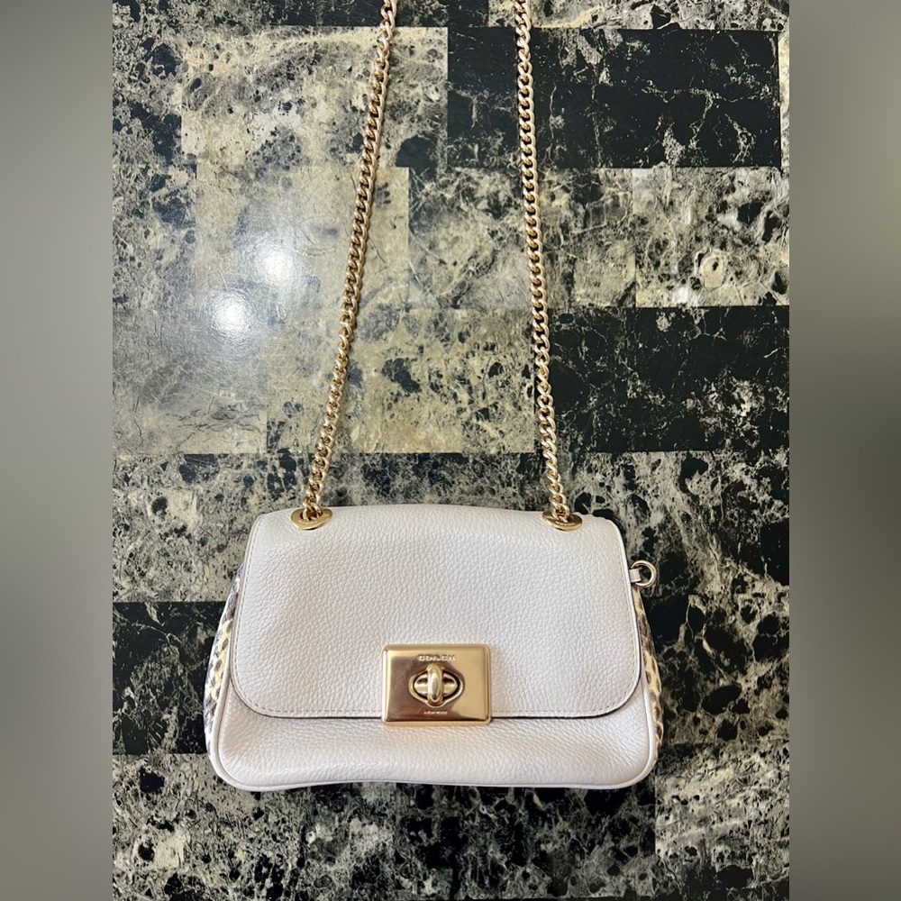 Coach Mini Cassidy Crossbody (Snake Print)